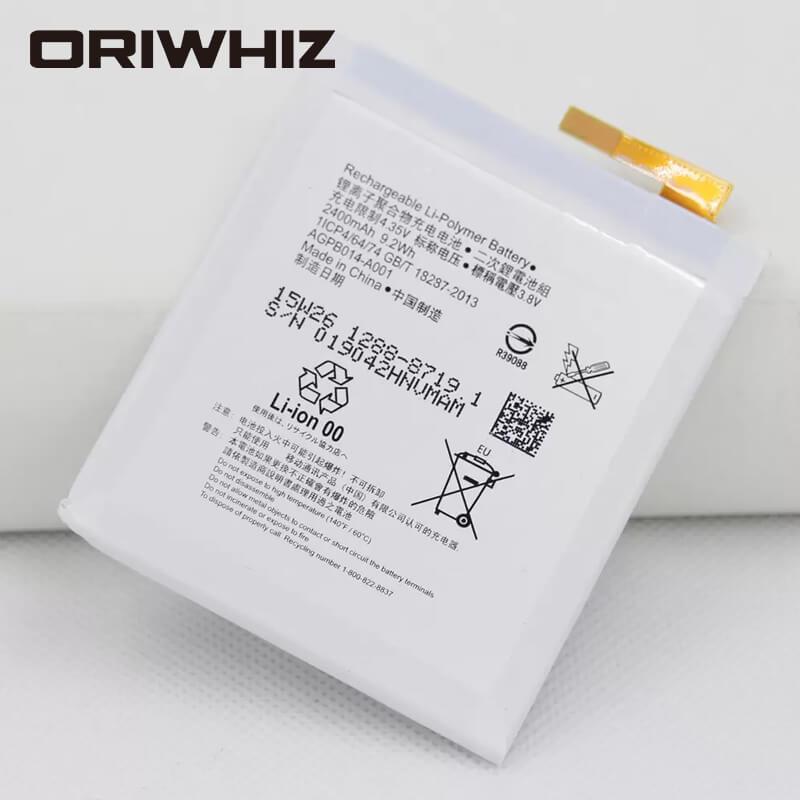Built-in battery replacement LIS1561ERPC battery AGPB014-A001 for M4 Aqua E2303 E2333 E2353 E2363 E2312 E23 - ORIWHIZ