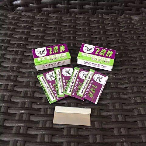 Double-sided blades Old manual shaving blades Glue removal blades Glue removal after screen separation - ORIWHIZ