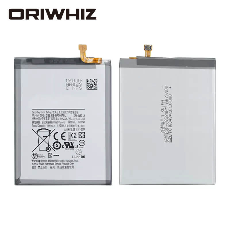 ebba505abn original replaceable battery ebba505abu is suitable for a50 a505f sma505f mobile phone battery 4000mah - ORIWHIZ