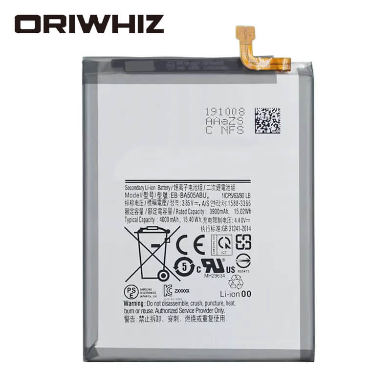 ebba505abn original replaceable battery ebba505abu is suitable for a50 a505f sma505f mobile phone battery 4000mah - ORIWHIZ