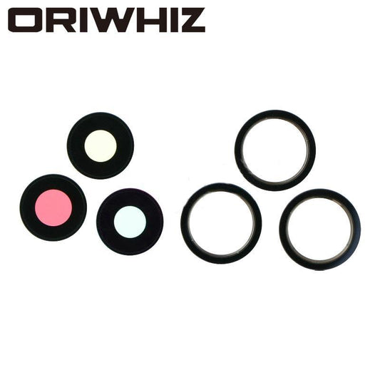 For Back Camera Lens and Bezel for iPhone 12 Pro Ori 6pcs in one set - Oriwhiz Replace Parts