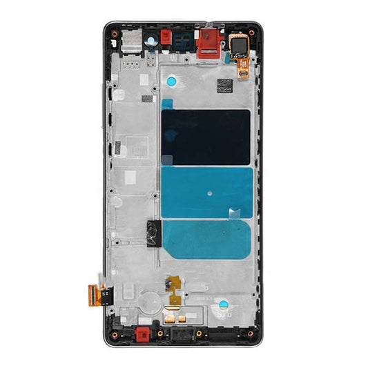 For Huawei P8 lite Complete Screen Assembly With Bezel Black - Oriwhiz Replace Parts