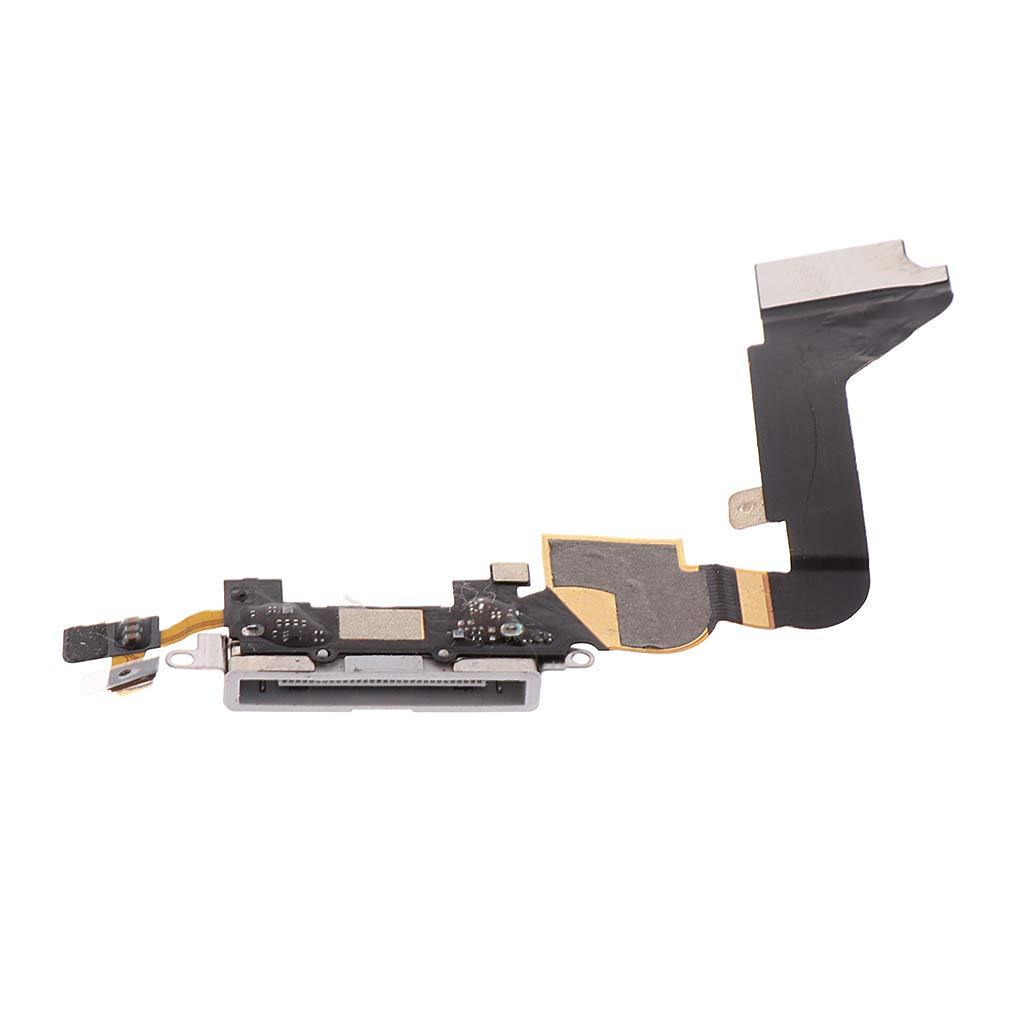 For iPhone 4 USB Dock Charger Port Interface Flex Cable Repair - Oriwhiz Replace Parts