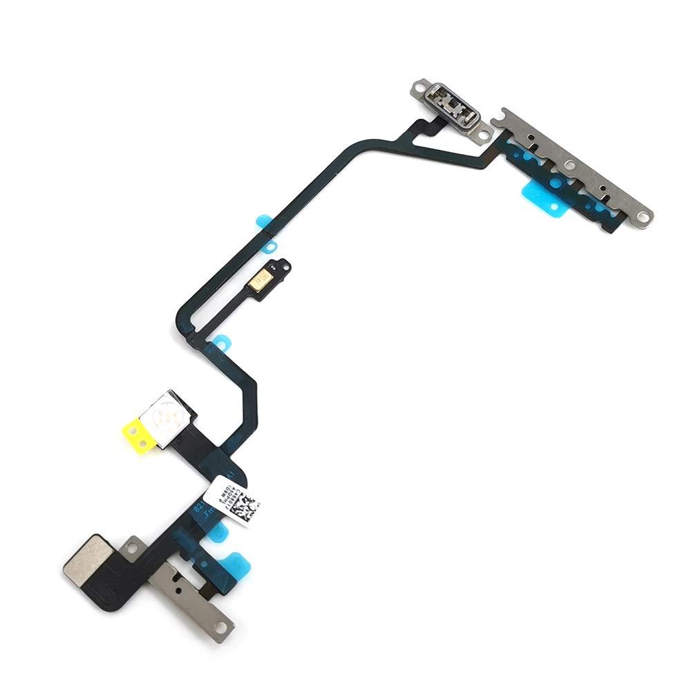 For iPhone XR Volume Control Mute Power on/Off Button Connector - Oriwhiz Replace Parts