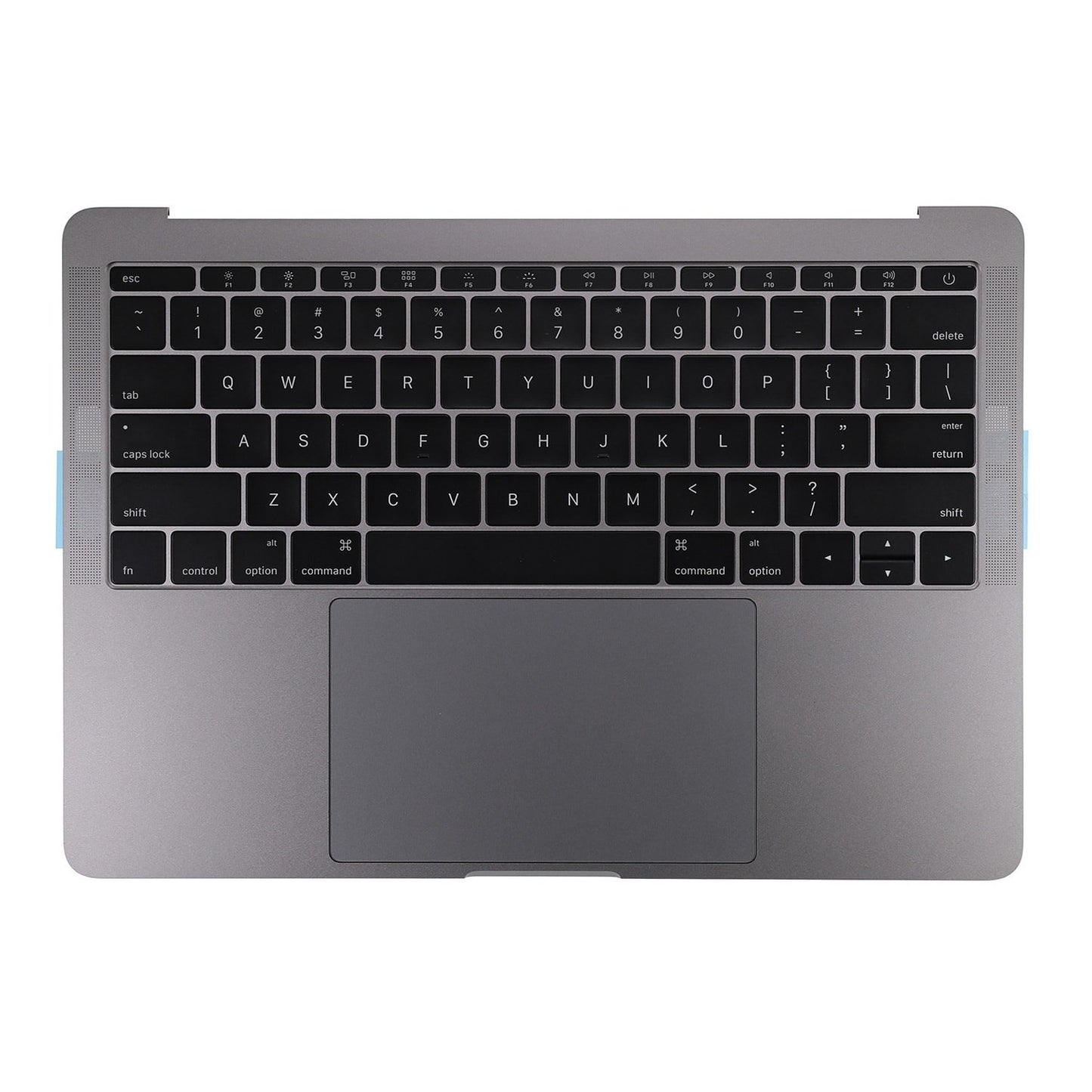For MacBook 2016 New Pro 13.3" A1708 USA Version Late 2016-Mid 2017 Keyboard With C Shell and Touch Board Gray - Oriwhiz Replace Parts