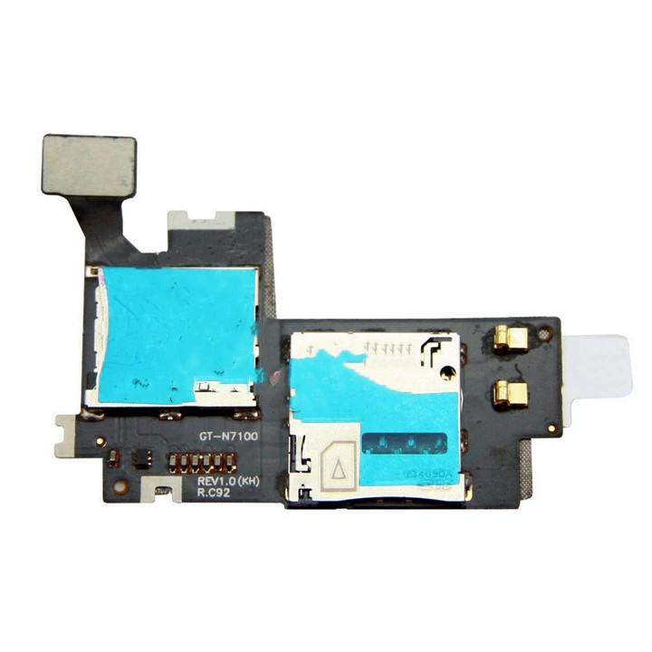 For Samsung Galaxy Note 2 Sim Reader Flex I605 - Oriwhiz Replace Parts