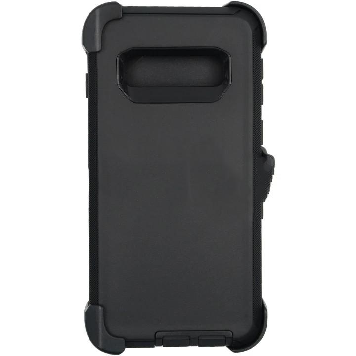 For Samsung S10 Defender Series Case Black - Oriwhiz Replace Parts