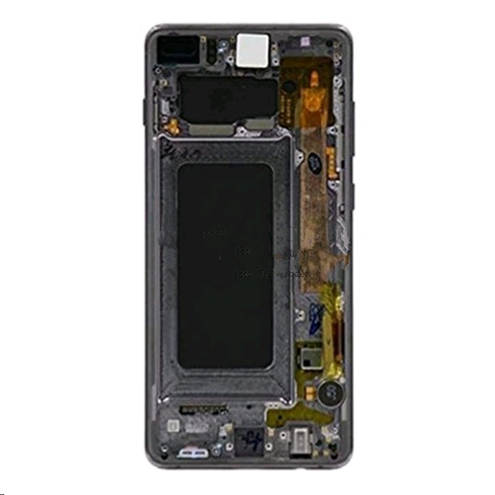 For Samsung S10 Plus LCD with Touch Frame Prism Green - Oriwhiz Replace Parts