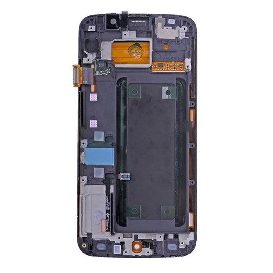 For Samsung S6 Edge LCD With Touch Frame Gold Oriwhiz Replace Parts