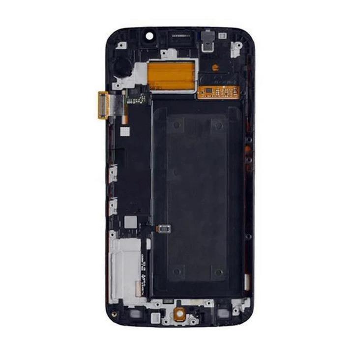 For Samsung S6 Edge Plus LCD With Touch Frame White Oriwhiz Replace Parts