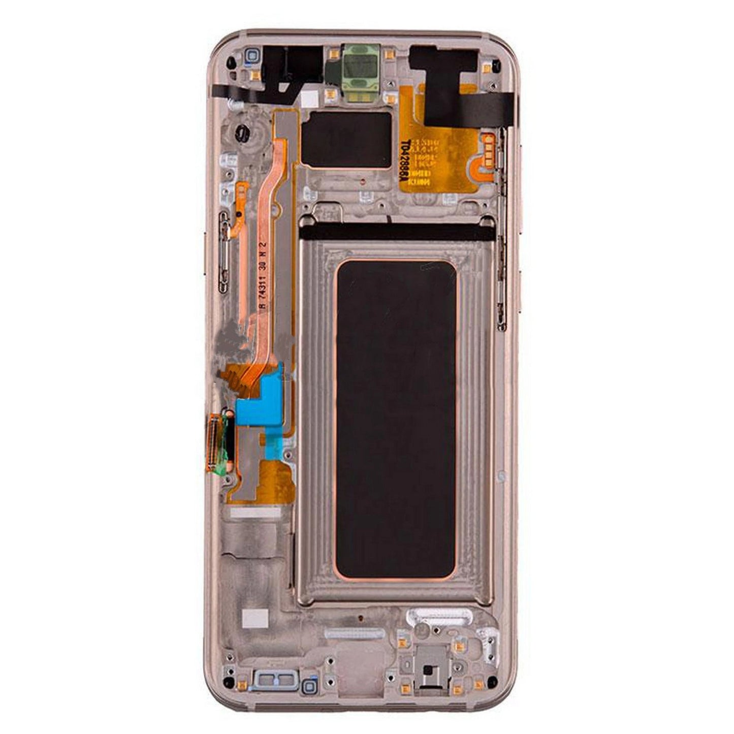 For Samsung S8 LCD With Touch Frame Gold - Oriwhiz Replace Parts