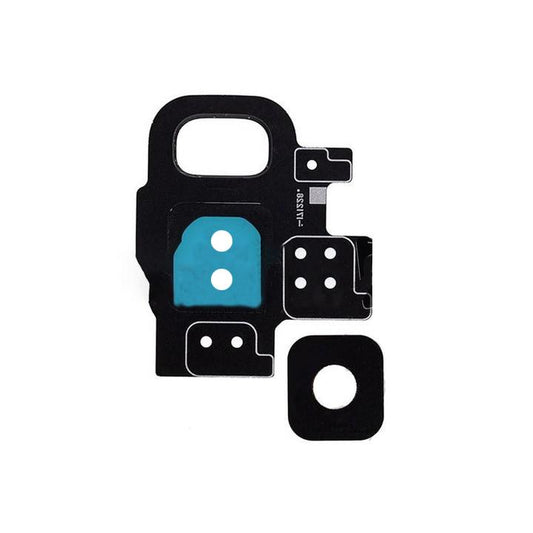 For Samsung S9 Back Camera Glass Lens With Bezel Ring Black - Oriwhiz Replace Parts