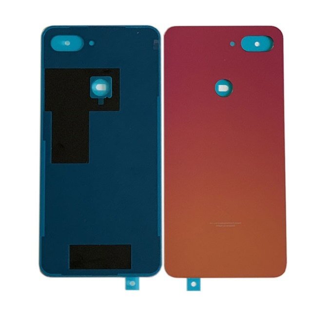 For Xiaomi Mi 8 Lite Back Glass Cover With Adhesive Twilight Gold - Oriwhiz Replace Parts