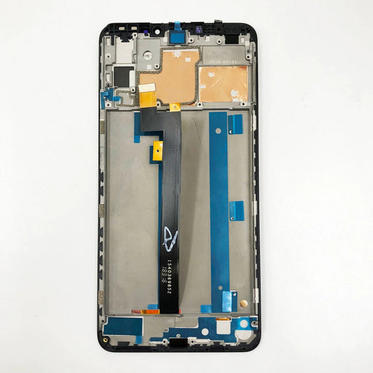 For Xiaomi Mi Max 3 LCD Screen and Digitizer Assembly with Frame Black - Oriwhiz Replace Parts