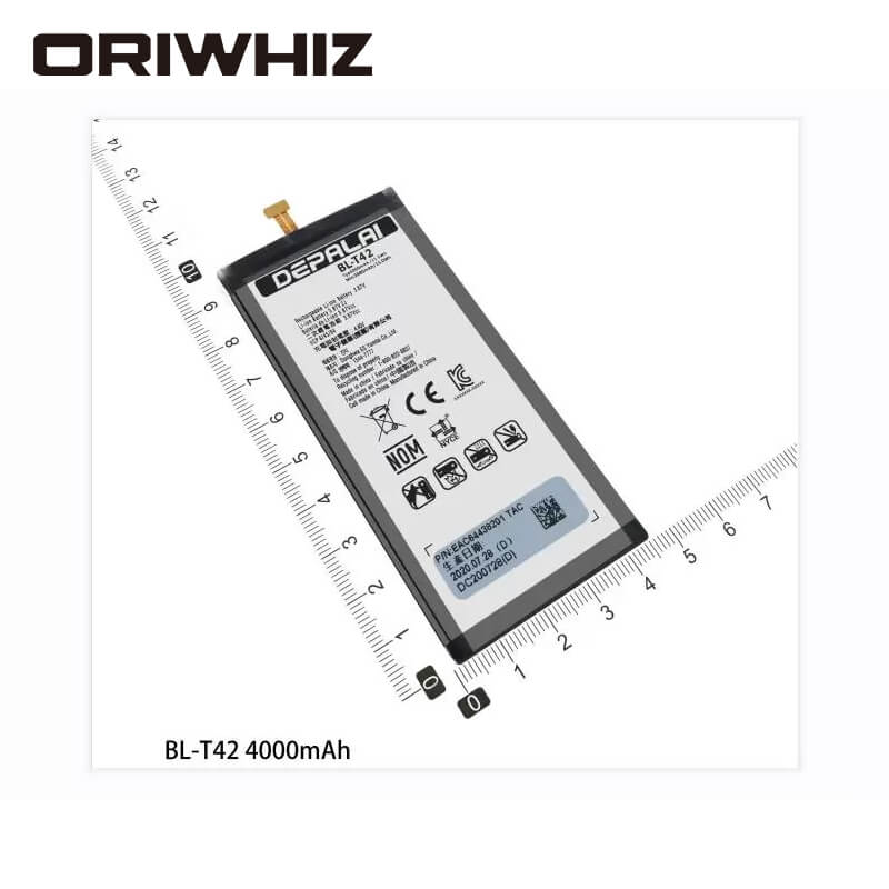 High quality suitable for BL-T41 BL-T42 BL-T43 BL-T44 BL-T45 battery G8 V50 ThinQ G8S Stylo5 K50S LMG820QM7 LM-V500 LM-G810 LMQ720PS - ORIWHIZ