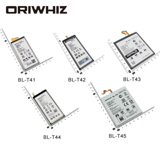 High quality suitable for BL-T41 BL-T42 BL-T43 BL-T44 BL-T45 battery G8 V50 ThinQ G8S Stylo5 K50S LMG820QM7 LM-V500 LM-G810 LMQ720PS - ORIWHIZ