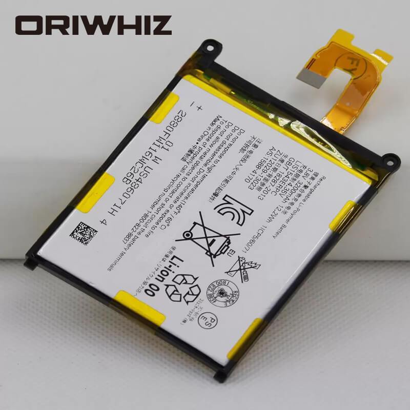 LIS1543ERPC Z2 L50w Sirius So 03 replacement battery D6503 D6502 LIS1543ERPC 3200mA mobile phone battery - ORIWHIZ