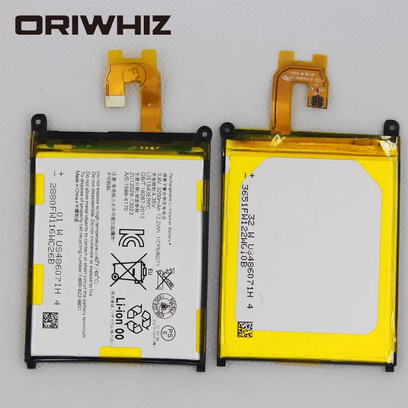 LIS1543ERPC Z2 L50w Sirius So 03 replacement battery D6503 D6502 LIS1543ERPC 3200mA mobile phone battery - ORIWHIZ