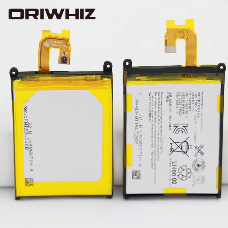 LIS1543ERPC Z2 L50w Sirius So 03 replacement battery D6503 D6502 LIS1543ERPC 3200mA mobile phone battery - ORIWHIZ