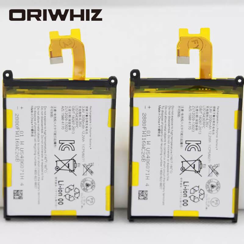 LIS1543ERPC Z2 L50w Sirius So 03 replacement battery D6503 D6502 LIS1543ERPC 3200mA mobile phone battery - ORIWHIZ