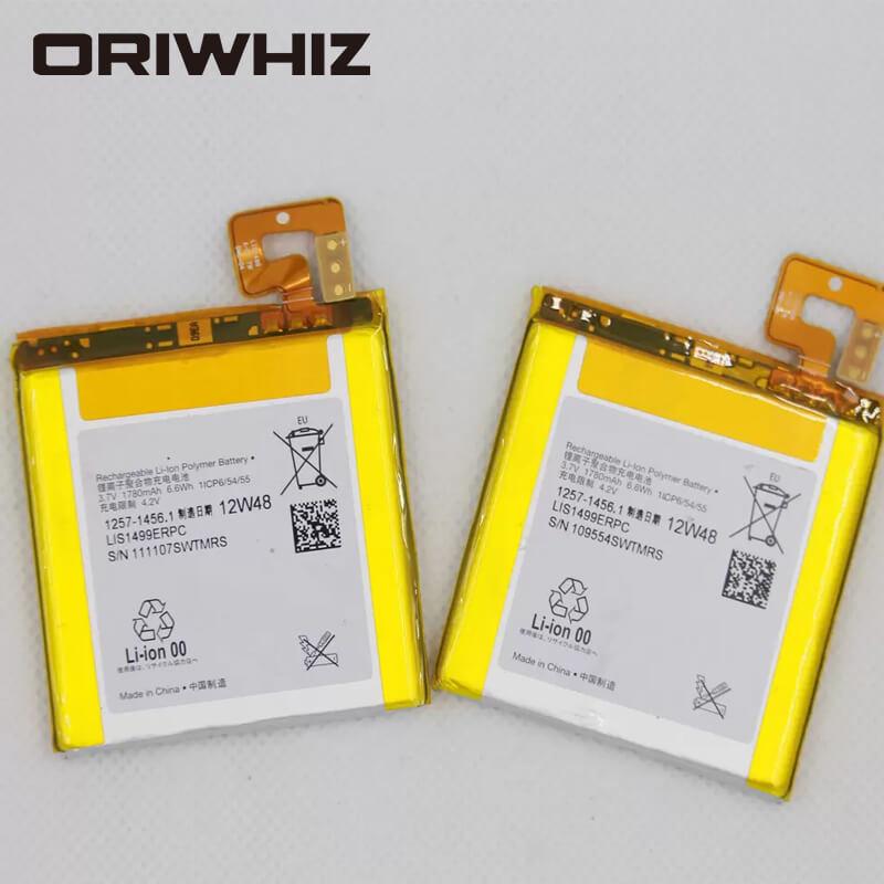 LT30 LT30P LT30H LT30 mobile internal battery 1780mAh LIS1499ERPC mobile phone battery - ORIWHIZ