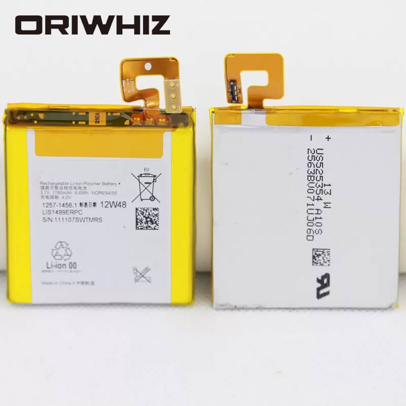 LT30 LT30P LT30H LT30 mobile internal battery 1780mAh LIS1499ERPC mobile phone battery - ORIWHIZ