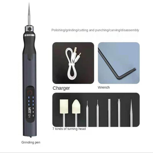 Ma-Ant D1 OCA Glue Clean Grinding Cutting Tool Adhesive LCD Screen Shovel Glue Remove Pen Grinder Rubber Separator Tools - ORIWHIZ
