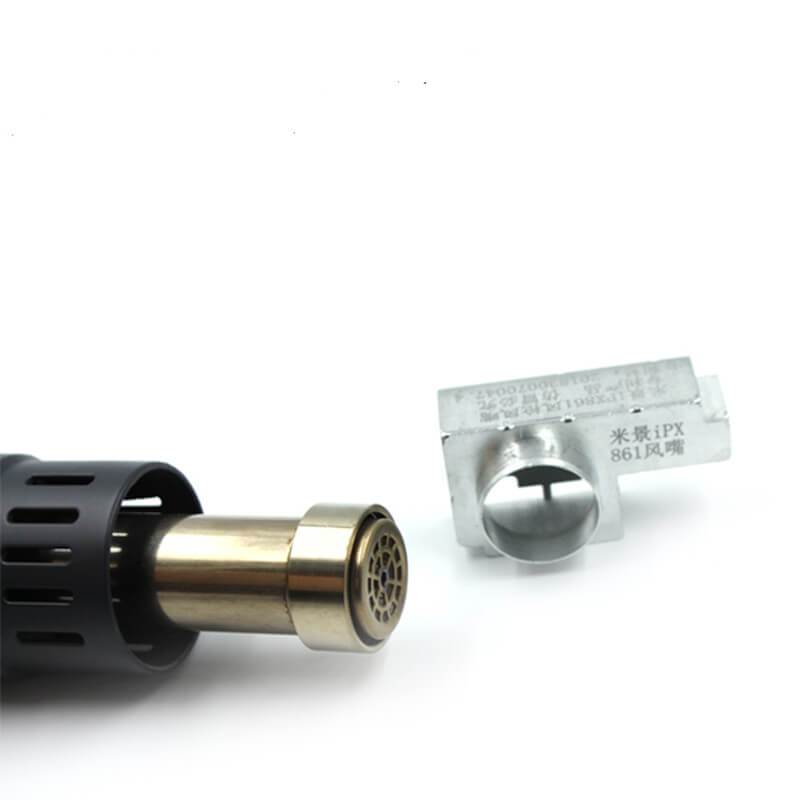 MJ IPX861 BGA SMD Air Nozzle Dedicated For IPhone X Motherboard Repair Welding Soldering Hot Air Gun For Quick 861DW Tools - ORIWHIZ
