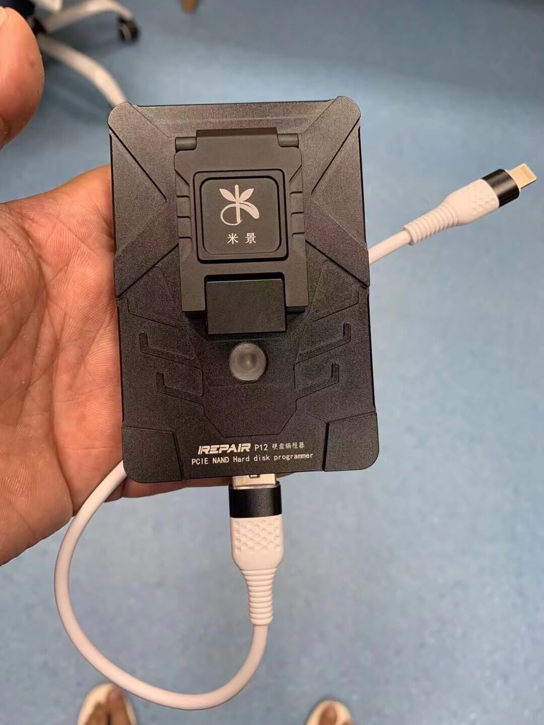 MJ P12 Nand Programmer for iPhone 6 6s 7 8 X XS 11 PRO MAX Nand Read And Write BGA110 Tester One key Purple Screen - ORIWHIZ