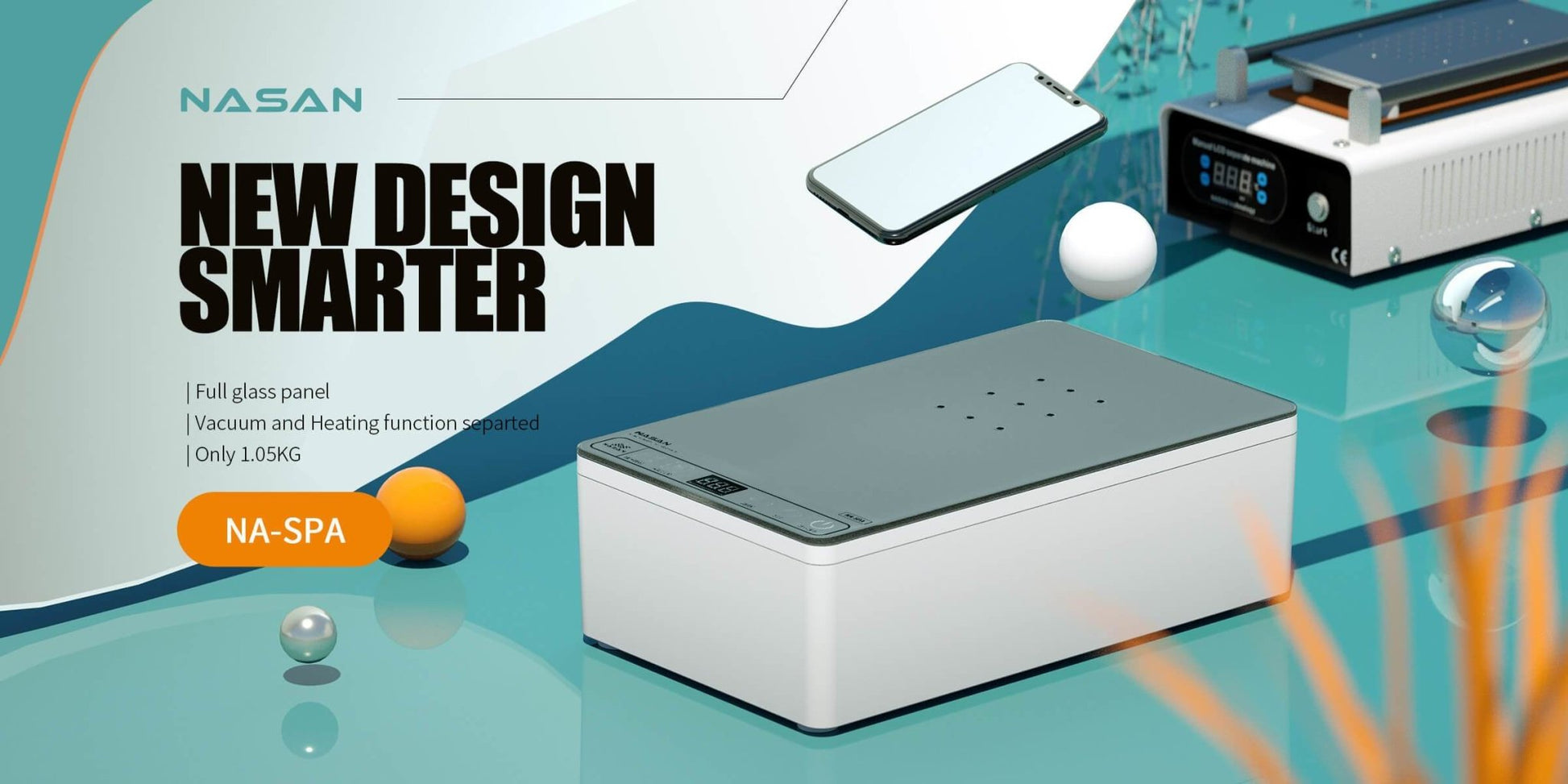 NASAN NA-SPA LCD Separator Machine with Touch Button Control for All Phone Screens Separating - ORIWHIZ