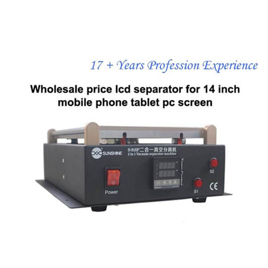 New S-918P 14 Inch Large Heating Plate Lcd Separator Touch Screen Glass For Mobile Repair - ORIWHIZ