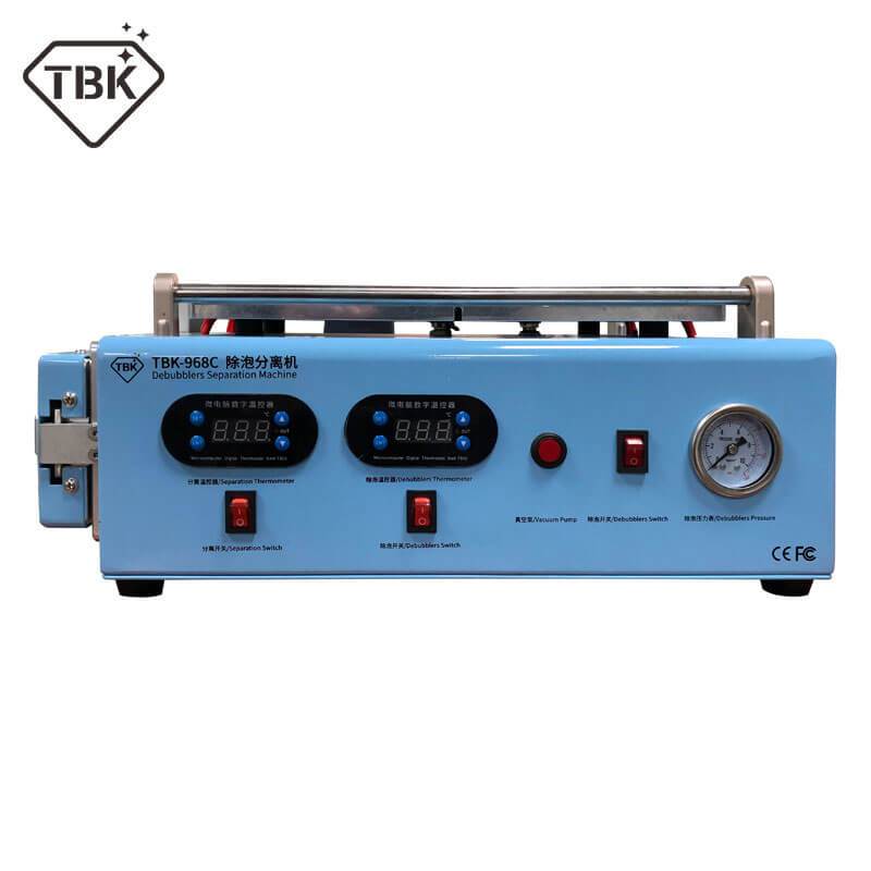 NEW TBK 968C 10 inch plate heating separate machine built-in mini debubbler with wire separating lcd touch screen damaged repair - ORIWHIZ