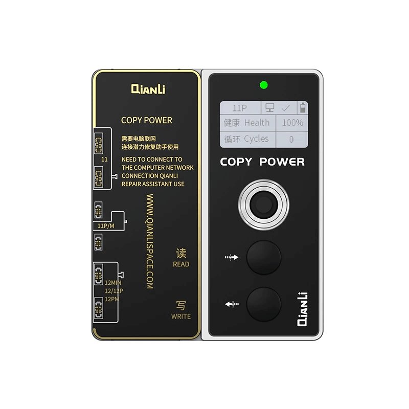 QIANLI Copy Power Battery Data Corrector Flex Cable for iPhone 11 11PRO 12PROMAX Solve Battery Encryption - ORIWHIZ