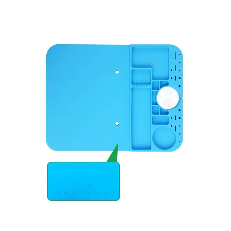 RELIFE High Insulation Pad Super Silicone Micro Soldering Mat Suit for All B1 Microscope Base RL-004M With Storage Slot - ORIWHIZ