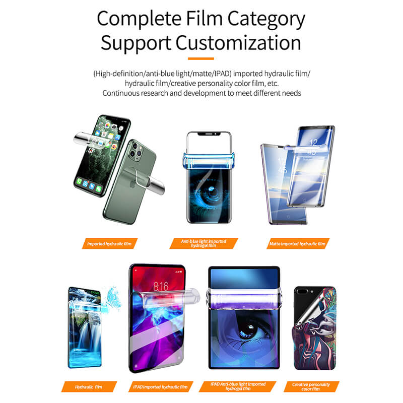RELIFE RL-870C Intelligent Mobile phone Screen Protection Cutter Hydrogel Films plotter/Matt filters Cutting Machine for iphone - ORIWHIZ