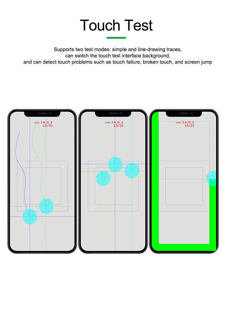RELIFE TB-01 Pro Screen Display Tester 3D Touch Original Color Board LCD Programmer For 6G 6S 6P-12ProMax/Mini - ORIWHIZ