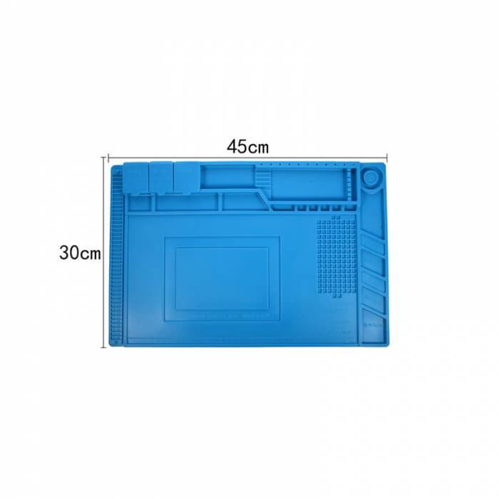 S-160 Heat Insulation Silicone Pad With Screws Box Soldering Platform - ORIWHIZ