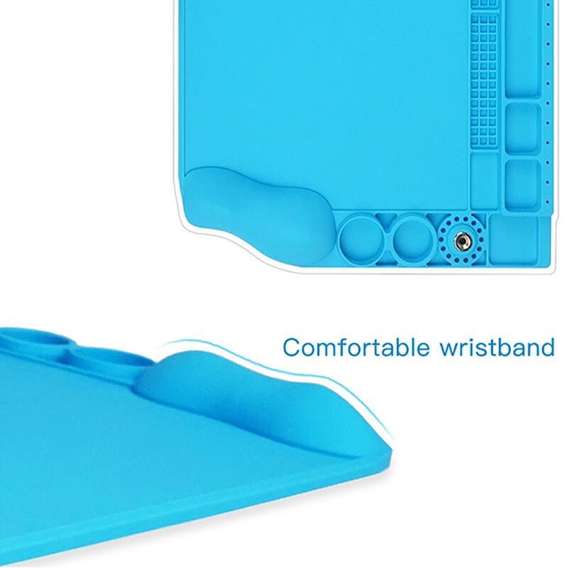 SS-004H 3D heat insulation Mat For mobile phone repair High Temperature Resistance of Blow Welding Magnetic Pad - ORIWHIZ