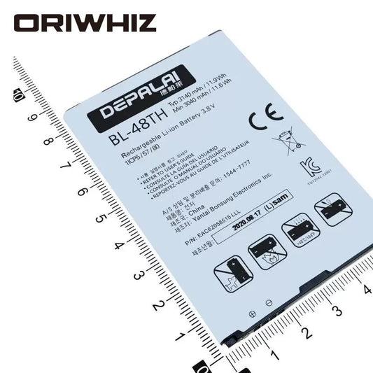 Suitable for BL-47TH BL-48TH BL-48LN battery G Pro 2 F350 F350K D837 D838 F240 E980 E940 F310 Optimus 3D MAX P720 P725 Elite mobile phone battery - ORIWHIZ