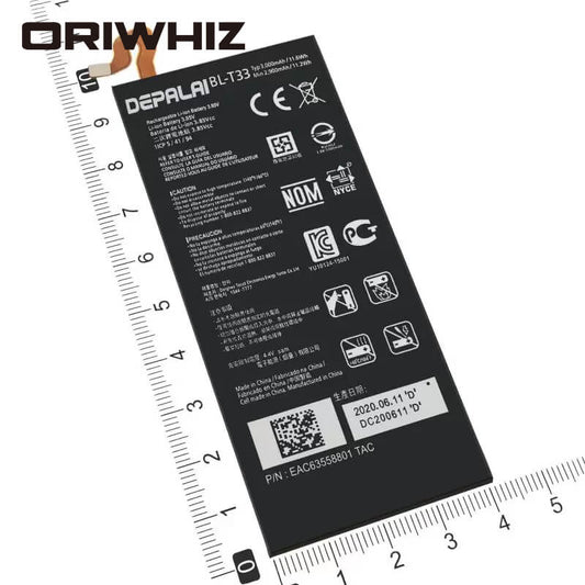 Suitable for BL-T28 BL-T33 BL-T37 BL-T39 Battery Q8 H970 Q6 M700ANDSKNQ Stylo4 Q710 G7 ThinQ G710 Q7+ LMQ610 Mobile phone battery - ORIWHIZ