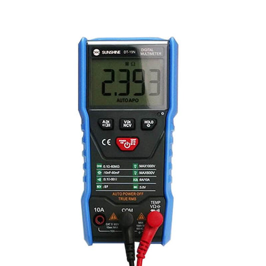 Sunshine DT-19N mini intelligent digital multimeter for mobile phone current and voltage resistance detection - ORIWHIZ