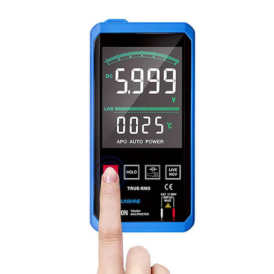 SUNSHINE DT-20N Digital Multimeter Fully Automatic High Precision Color Touch Screen AC DC Voltage Current Resistance Measuremen - ORIWHIZ
