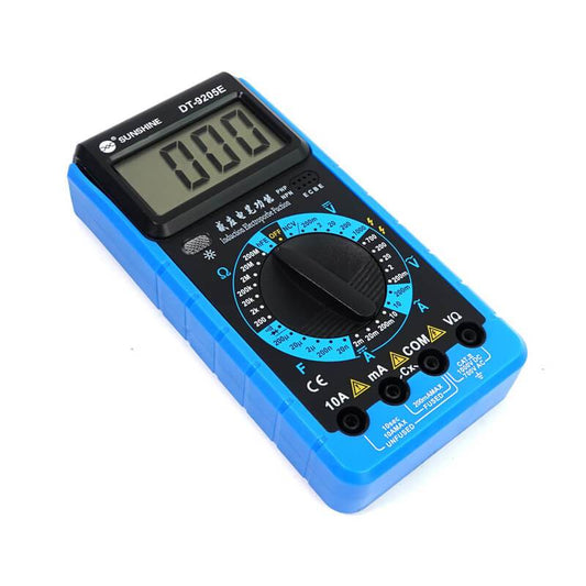 SUNSHINE DT-9205E Digital Multimeter AC/DC Voltage Current Resistance Capacitance Tester Instrument Power Meter Multimeter Tools - ORIWHIZ