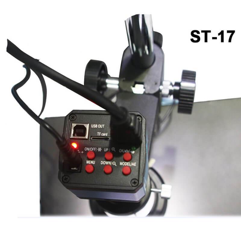 SUNSHINE MS10E-03 HDMI USB Digital Screen Scanning Electron trinocular display camera Video Microscope with 10 inches display - ORIWHIZ
