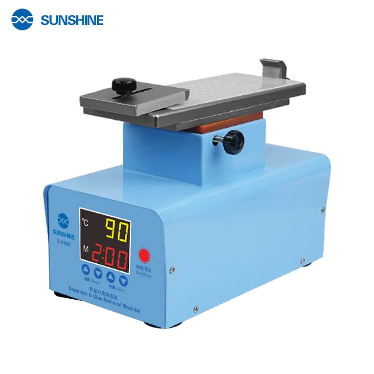 SUNSHINE S-918F Universal LCD Separator For edge screen inframe separating oca cleaning remover machine 360degree Rotating Plate - ORIWHIZ
