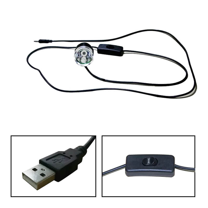 Sunshine SS-014 UV Glue Curing lamp led Ultraviolet Green Oil Curing Purple light USB Power Supply 10 Seconds Curing - ORIWHIZ