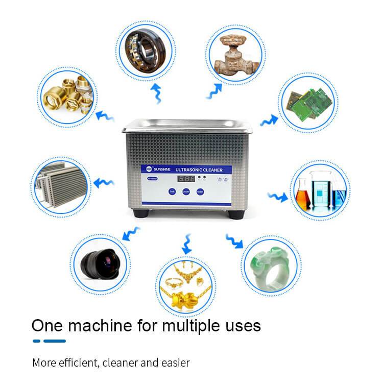 Sunshine SS-6508T Powerful Single Tank Ultrasonic Cleaner Circuit Board Cellphone Motherboard Cleaning Machine Sterilizing Tools - ORIWHIZ