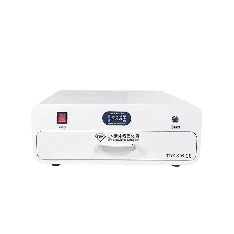 TBK-905 UV Ultraviolet Curing Box for Curved Screen Drying Display 80pcs LED Lamp Bulbs OCA LOCA Adhesive Glue - ORIWHIZ