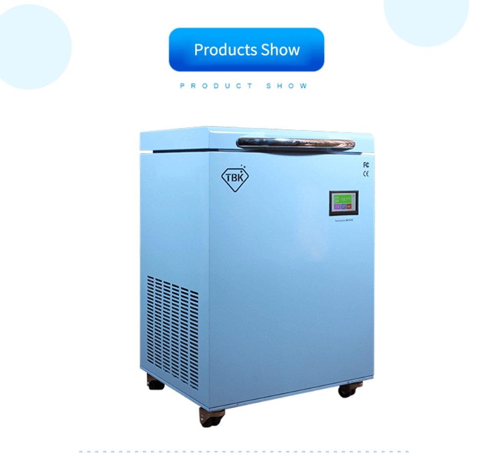 TBK588A high-power freezing separator screen pressing machine low temperature freezing curved screen frame removing machine - ORIWHIZ