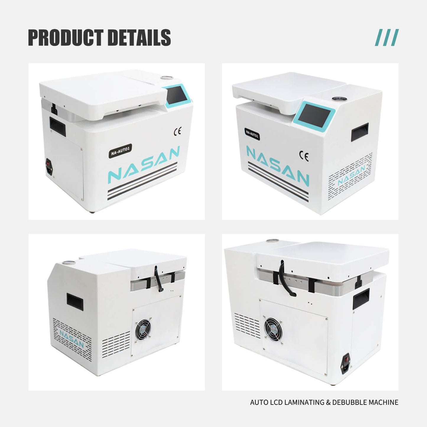 The NA-AUTO1 LCD Laminaning bubble remove all in ine machine For Curved Screen integrated Machine - ORIWHIZ